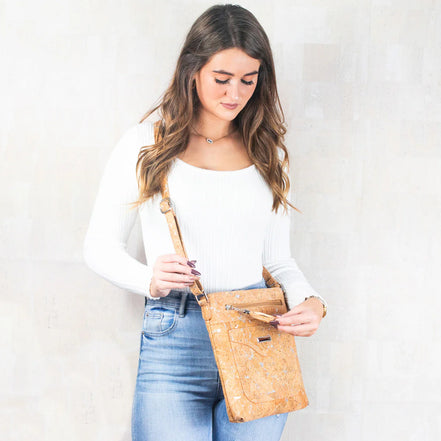 Scarlett - Cork Crossbody | Shoulder Bag