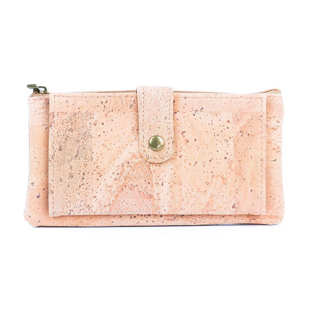 A slim, lightweight cork wallet that keeps your essentials organized without the bulk.