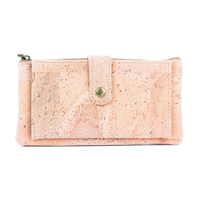 A slim, lightweight cork wallet that keeps your essentials organized without the bulk.