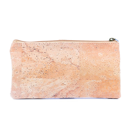 Back view A slim, lightweight cork wallet that keeps your essentials organized without the bulk.