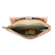 Interior view A slim, lightweight cork wallet that keeps your essentials organized without the bulk.