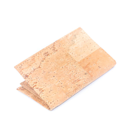 A slim, lightweight RFID protected bi-fold cork wallet that keeps your essentials organized without the bulk. 