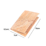 A slim, lightweight RFID protected bi-fold cork wallet that keeps your essentials organized without the bulk. 