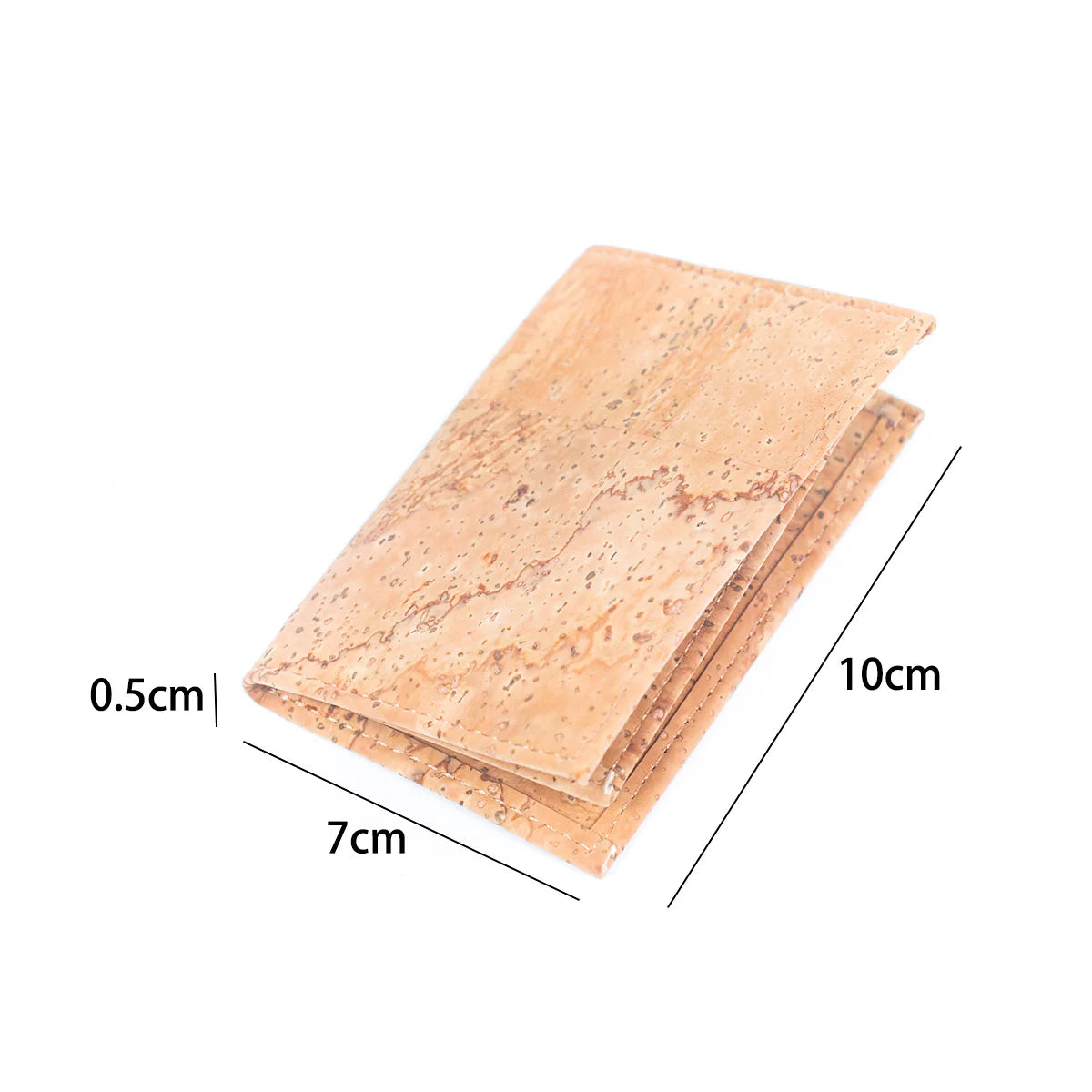 A slim, lightweight RFID protected bi-fold cork wallet that keeps your essentials organized without the bulk. 