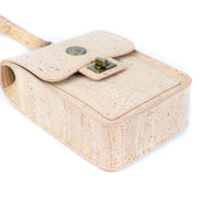 Bottom view the Cork Crossbody Phone Bag