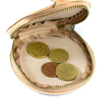 Interior view matching coin purse