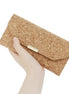 A slim, lightweight RFID three-fold cork wallet that keeps your essentials organized. Soft in the hand, durable in daily use, and naturally water-resistant.