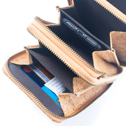 This beautifully structured, triple-zipper design Cork Crossbody Phone Bag and wallet is designed for comfort, organization, and eco-friendly style.