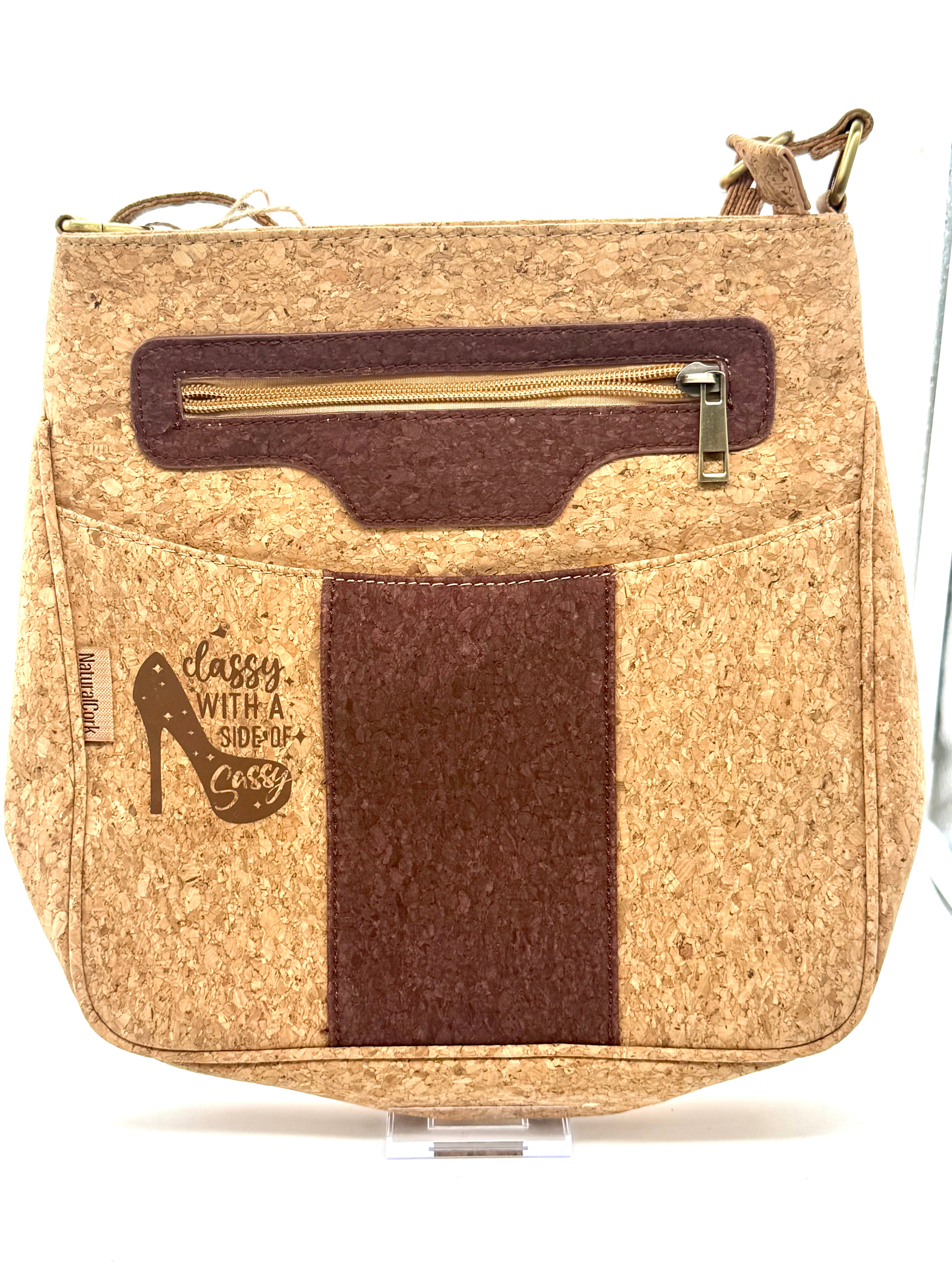 Evelyn - Cork Crossbody | Shoulder Bag