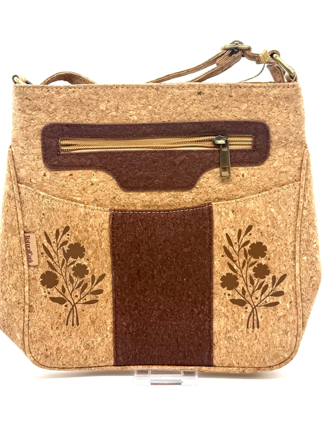 Evelyn - Cork Crossbody | Shoulder Bag