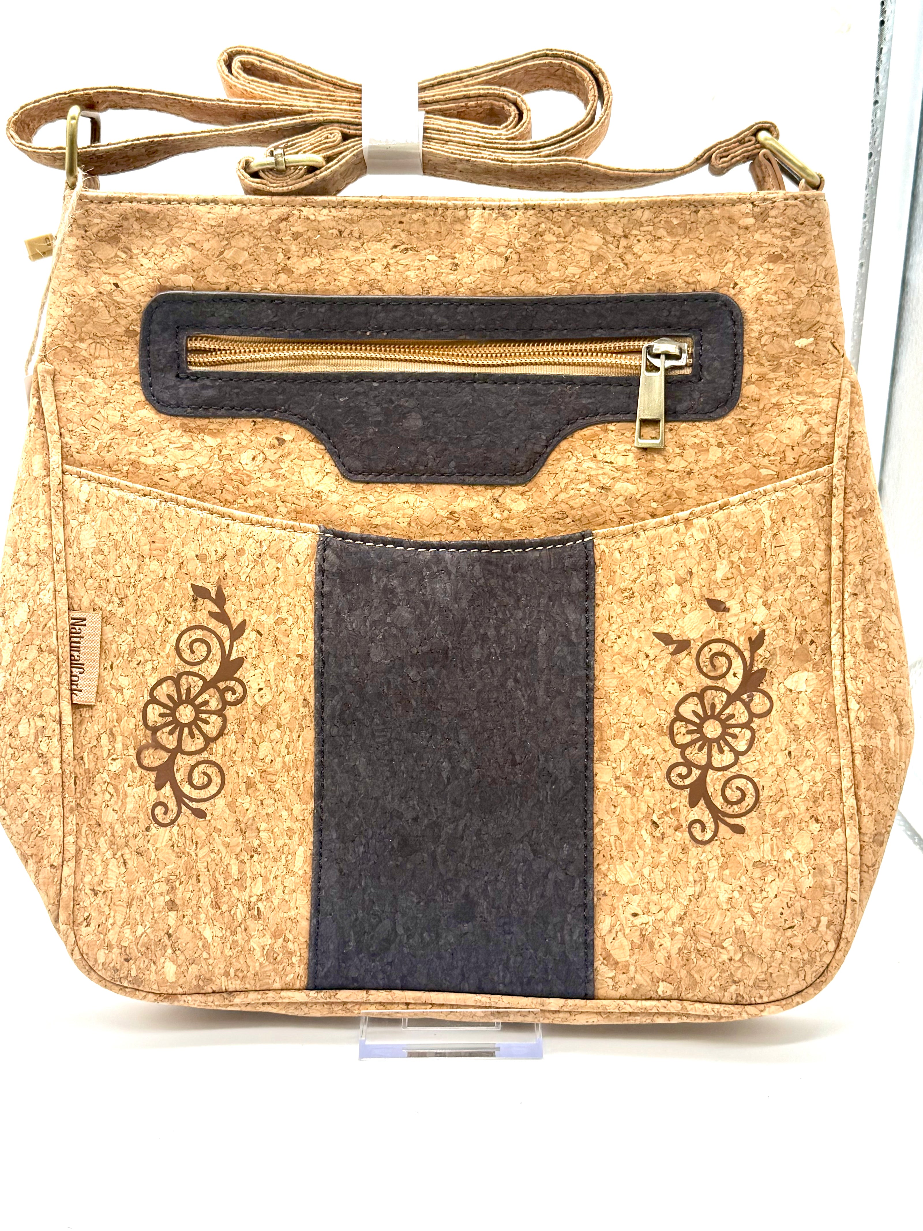 Evelyn - Cork Crossbody | Shoulder Bag