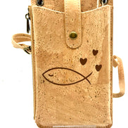 A compact cork phone bag designed for grab-and-go days. Perfect for your phone, cards, keys, and a few small essentials.