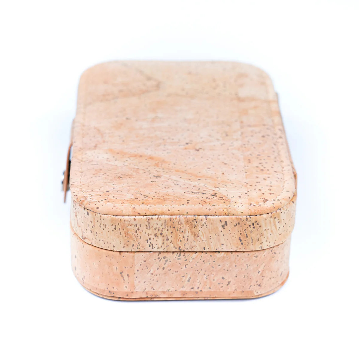 Natural premium cork mini jewelry box perfect for traveling