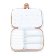 Natural premium cork mini jewelry box perfect for traveling