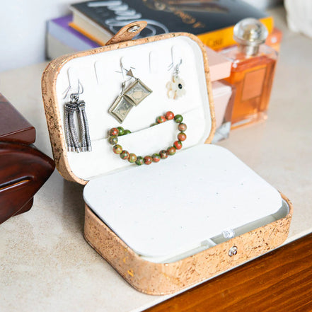 Ebony - Cork Jewelry Box
