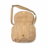 Cork crossbody interior view