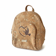 Cork Dove Backpack on White Background
