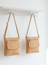 Emily Cork Crossbody bags - bright boutique setting
