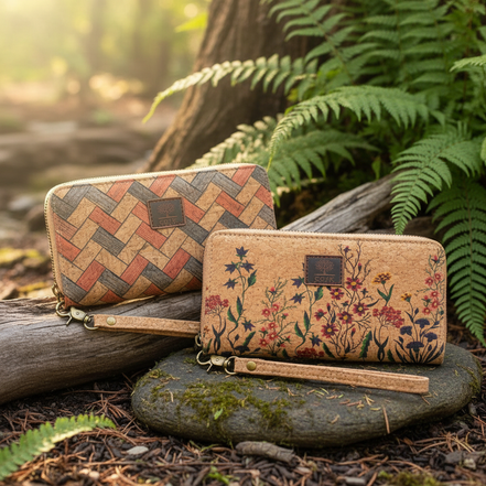 Functional wallet and wristlet with detachable strap. &nbsp;It has 1 main front zipper pocket, 8 card pockets, 2 cash/bill pockets, 1 phone pocket, 1 coin zipper pocket along with 2 additional pockets. Organize all your essentials in the most compact way.&nbsp;